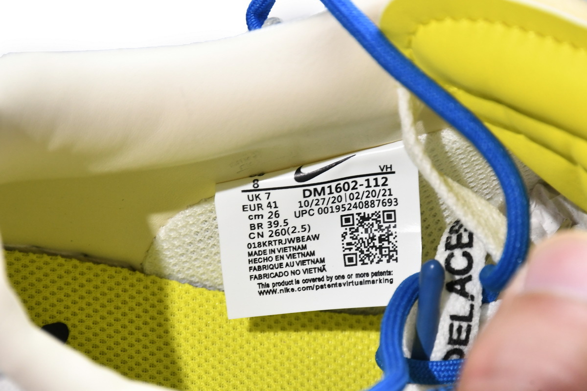 OFF WHITE x Nike Dunk SB Low white grey blue orange DM1602-112 ?OFF WHITE x Nike Dunk SB Low White Grey Blue Orange - Crew Kicks?OFF WHITE x Nike Dunk SB Low White Grey Blue Orange