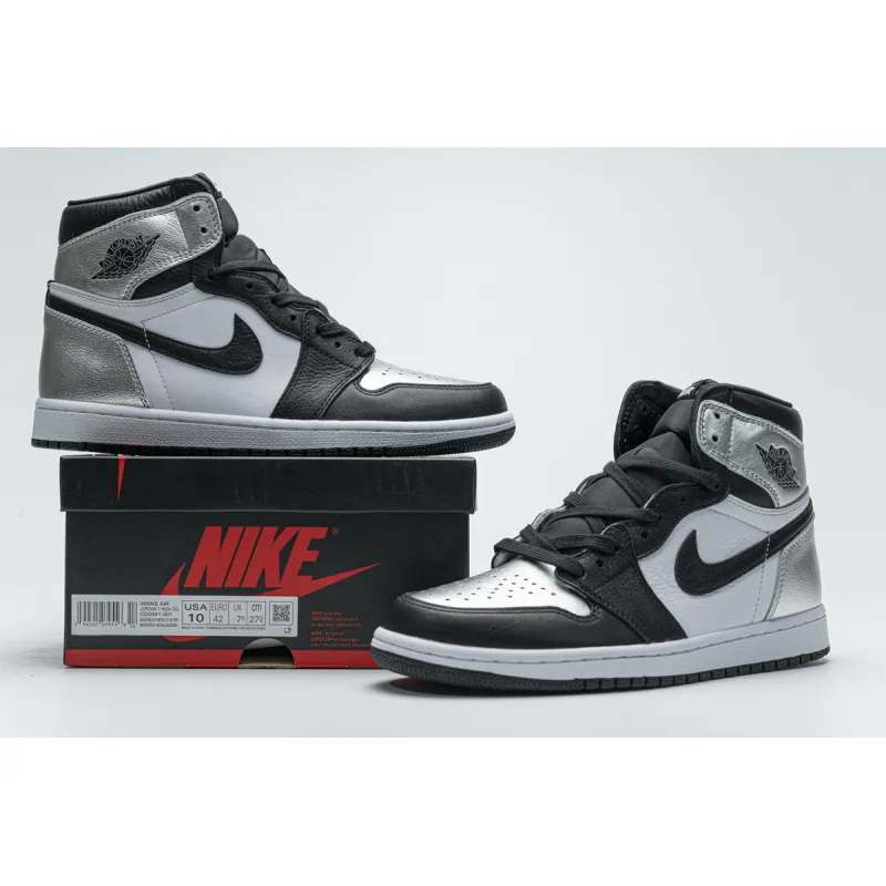 Air Jordan 1 High Silver Toe CD0461-001