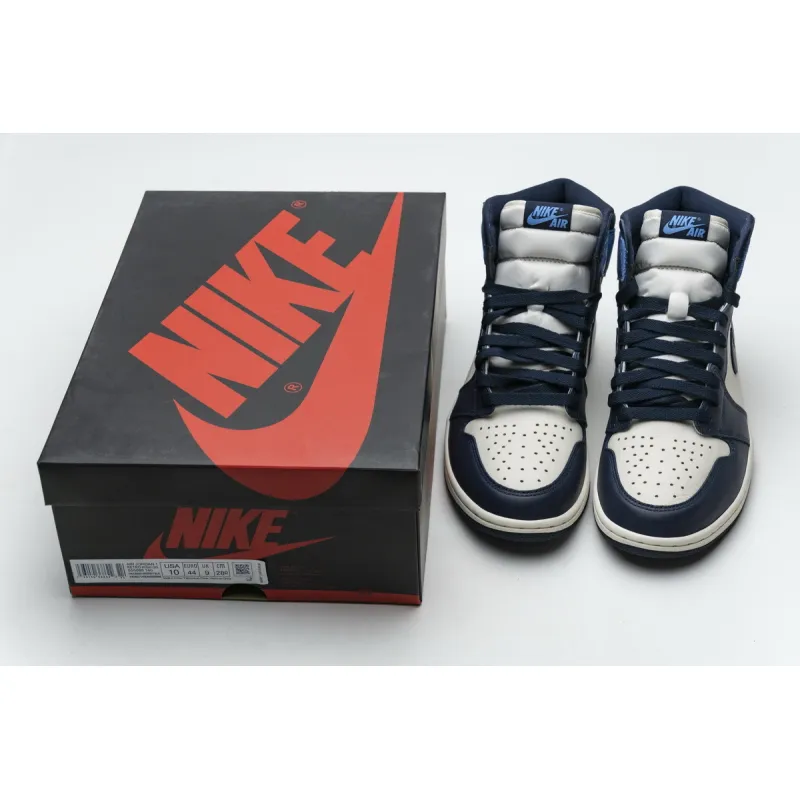 Air Jordan 1 Retro High OG “Obsidian University Blue” 555088-140