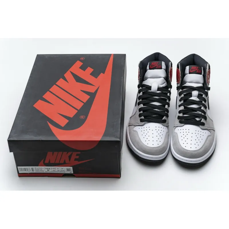 Air Jordan 1 High Light Smoke Grey 555088-126