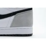 Air Jordan 1 High Light Smoke Grey 555088-126 