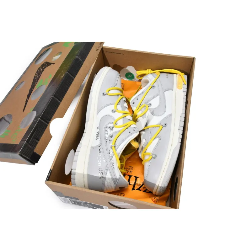 OFF WHITE x Nike Dunk SB Low Lot 29 M1602-103