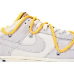OFF WHITE x Nike Dunk SB Low white yellow grey DJ0950-109 ??