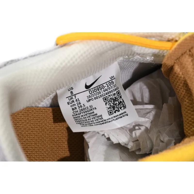 OFF WHITE x Nike Dunk SB Low white yellow grey DJ0950-109 ??