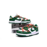 pine green off white dunks
