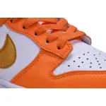 Nike Dunk Low White/Orange Blaze-Gold CU1726-002 ??