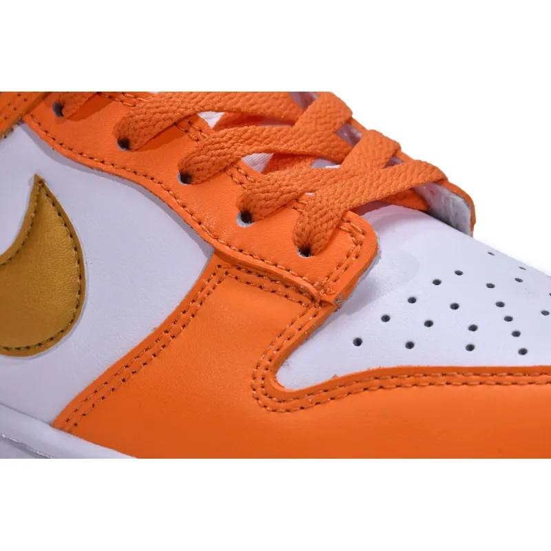 Nike Dunk Low White/Orange Blaze-Gold CU1726-002 ??