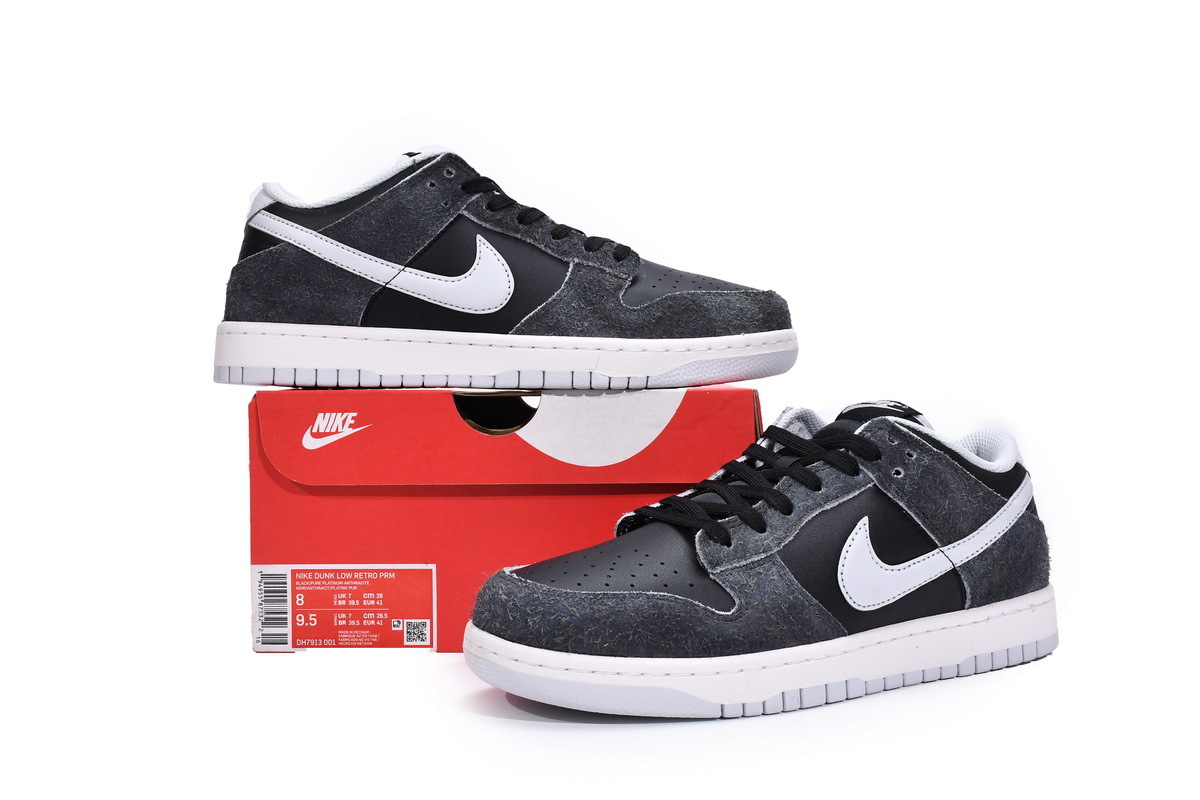 nike dunk low retro prm zebra