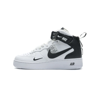  Nike Air Force 1 Mid 07 LV8 Utility White Black 804609-103 01