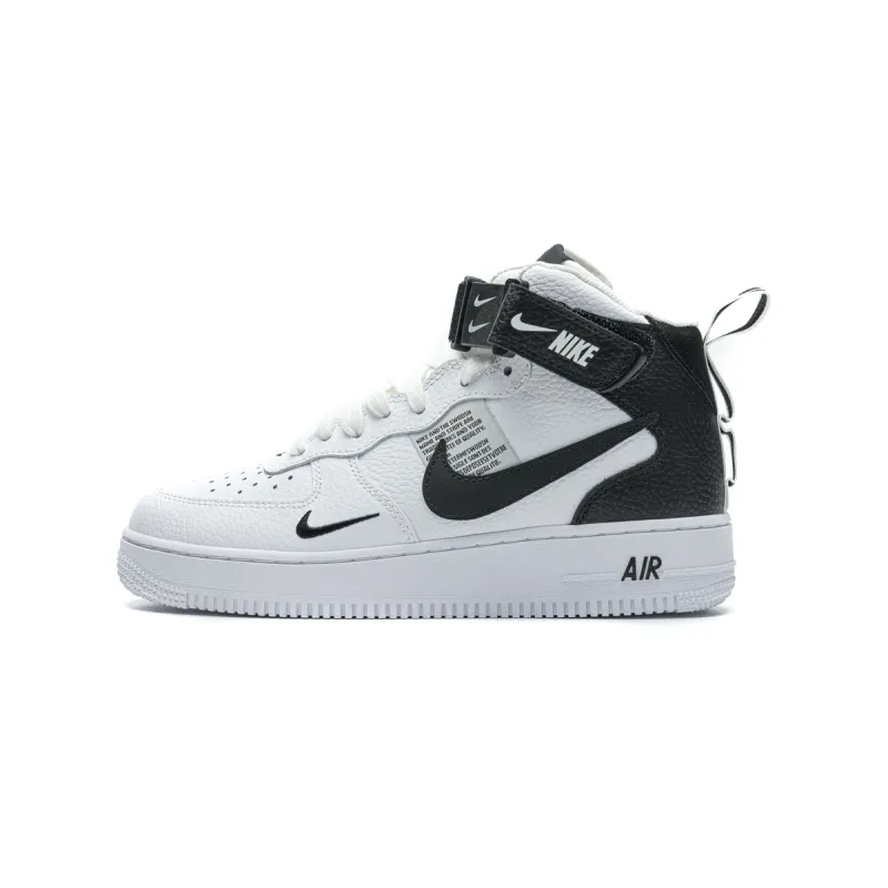 Nike Air Force 1 Mid 07 LV8 Utility White Black 804609-103