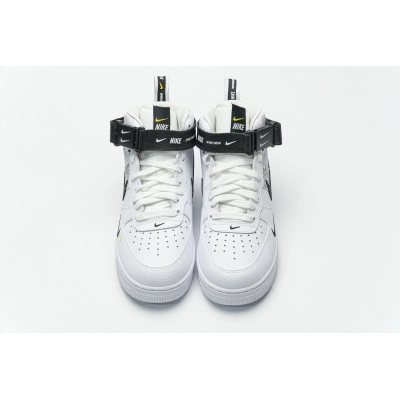  Nike Air Force 1 Mid 07 LV8 Utility White Black 804609-103 02