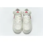 Nike Air Force 1 Mid ‘07 Sail University Red 315123-126 ?Nike Air Force 1 Mid ‘07 Sail University Red White - Crew Kicks ?Air Force 1 Mid ‘07 Sail University Red,Air Force 1 Mid,Nike Air Force 1