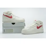 Nike Air Force 1 Mid ‘07 Sail University Red 315123-126 ?Nike Air Force 1 Mid ‘07 Sail University Red White - Crew Kicks ?Air Force 1 Mid ‘07 Sail University Red,Air Force 1 Mid,Nike Air Force 1