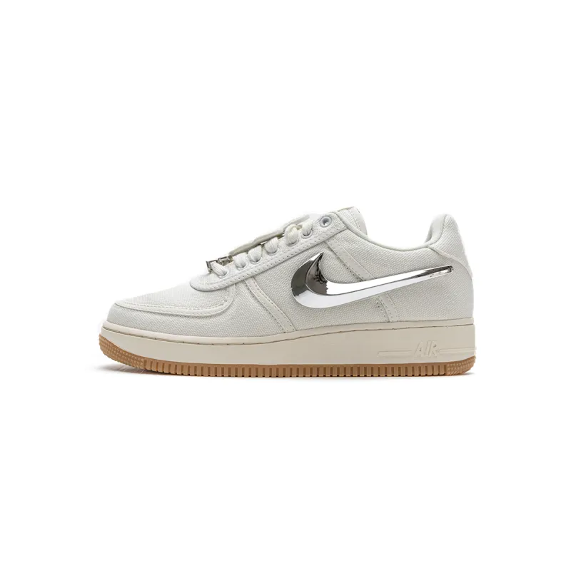 Travis Scott x Nike Air Force 1 Low “Sail” AQ4211-101