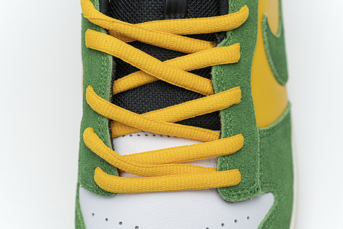 Nike Dunk Low Green Yellow 804292-132 ??nike
