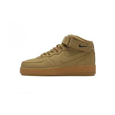Nike Air Force 1 Mid 07 PRM QS “Flax” 715889-200  01