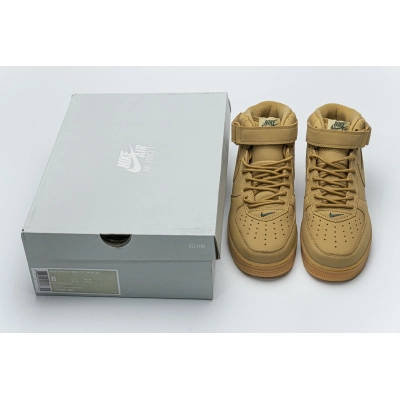 Nike Air Force 1 Mid 07 PRM QS “Flax” 715889-200  02