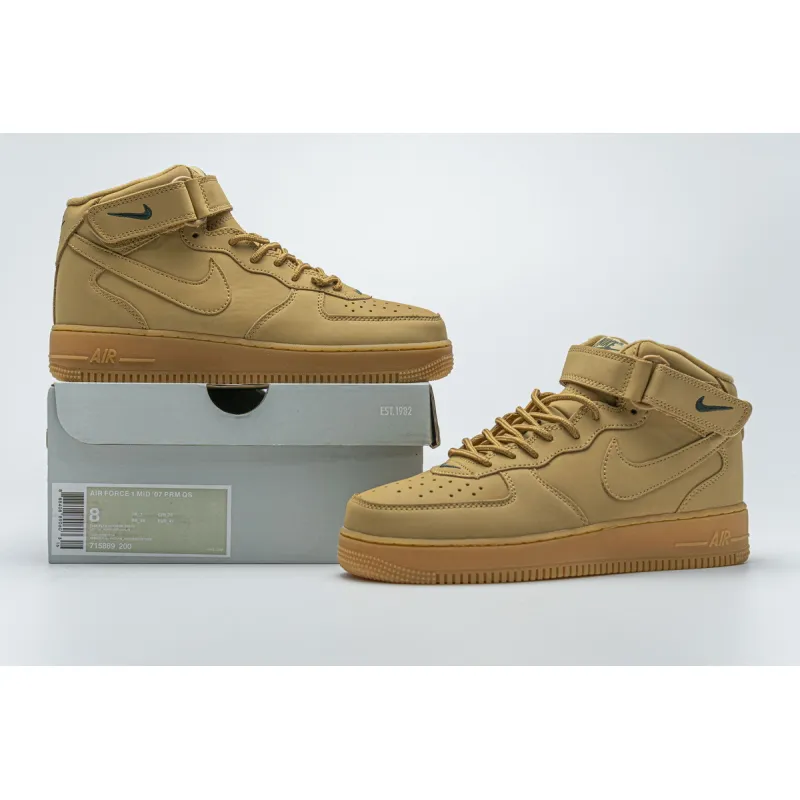 Nike Air Force 1 Mid 07 PRM QS “Flax” 715889-200