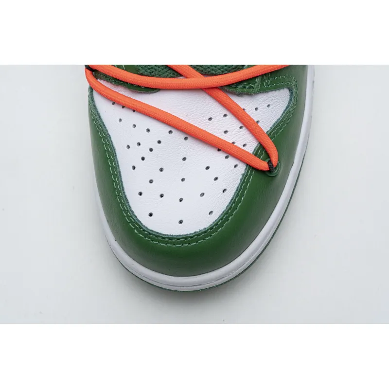 OFF-WHITE x Nike Dunk SB Low Pine Green CT0856-100 