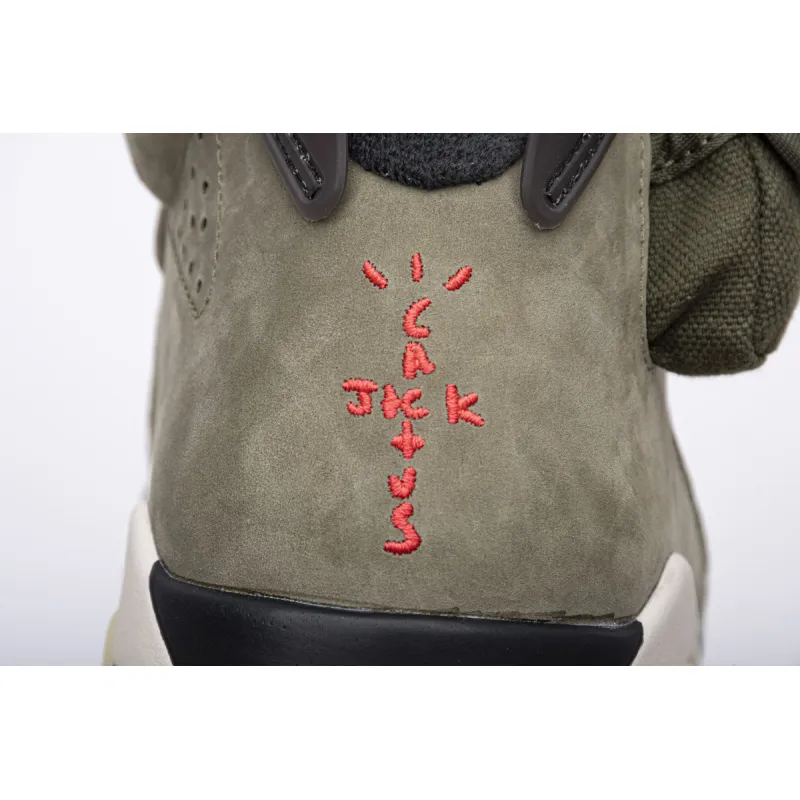 Jordan 6 Travis Scott Olive CN1084-200