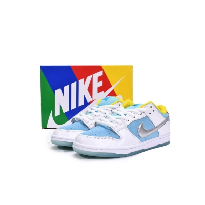FTC X Nike SB Dunk Low Pro Lagoon Pulse DH7687-400 02