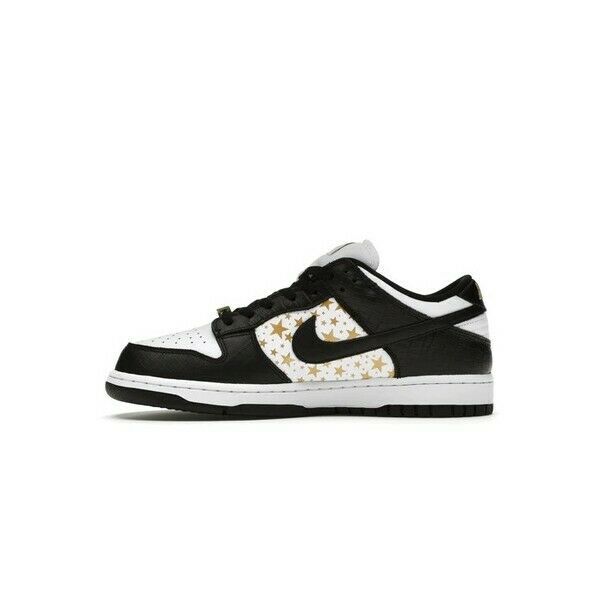 nike sb dunk low supreme stars black