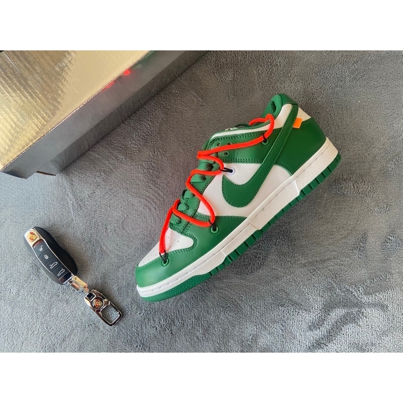 off white pine green dunk