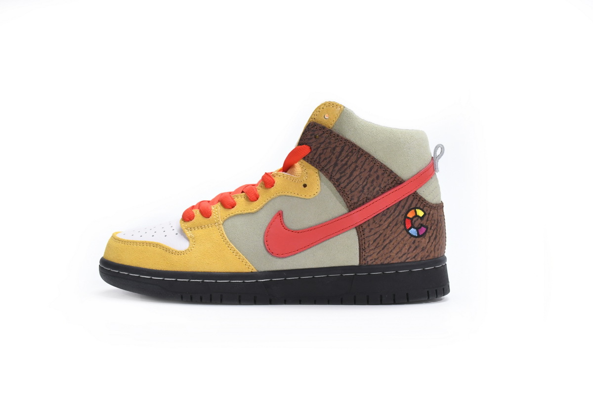 Color Skates x Nike SB Dunk High Kebab and Destroy CZ2205-700 ??nike