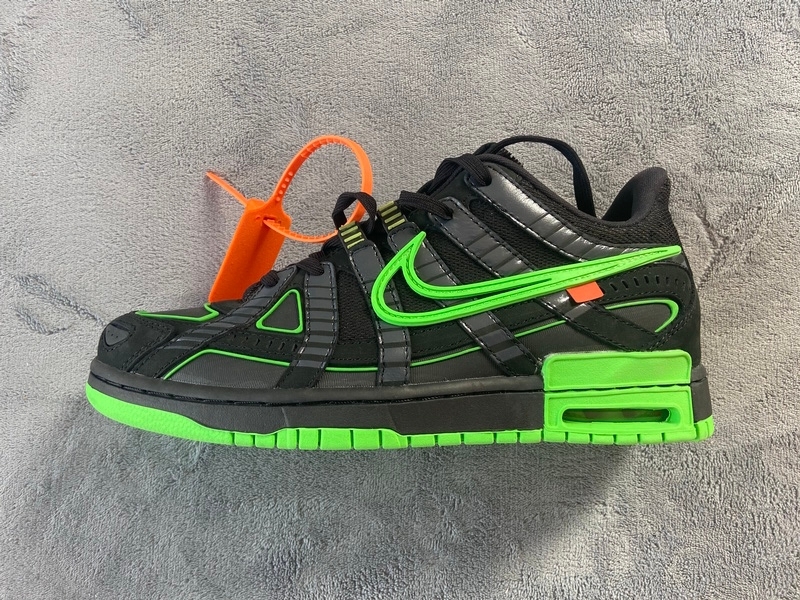 OFF White x Nike Air Rubber Dunk Green Strike CU6015-001 ??nike