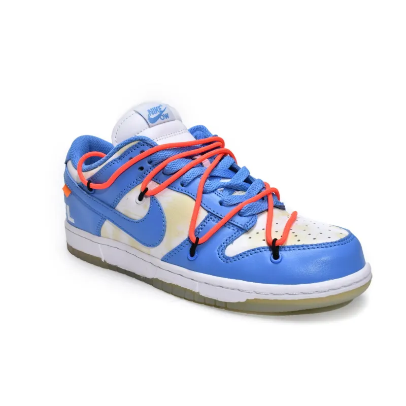 Off White x Futura x Dunk Low SB UNC DD0856-403??nike