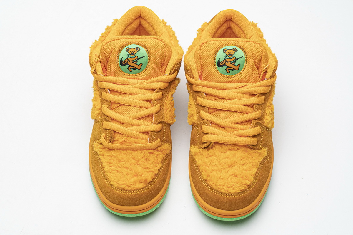 orange grateful dead dunks