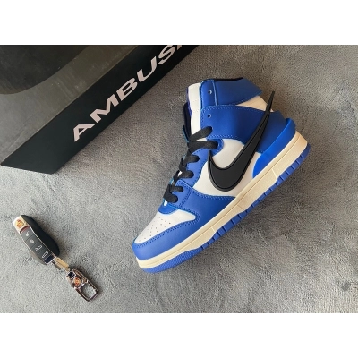 Ambush x Nike Dunk High Deep Royal  CU7544-400  01