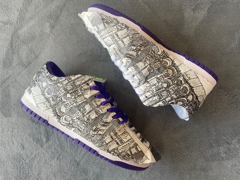 Nike Dunk SB Low Flip The Old School DJ4636-100?Nike Dunk SB Low Flip The Old School Purple White - Crew Kicks ?Nike Dunk SB,Nike Dunk SB Low Flip The Old School,Nike Dunk SB Low Flip The Old School Purple White