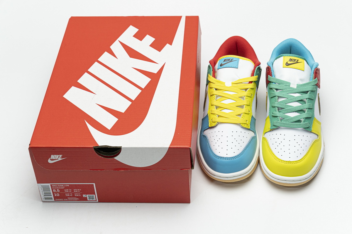 Nike Dunk Low SE Free.99 White DH0952-100 ??nike