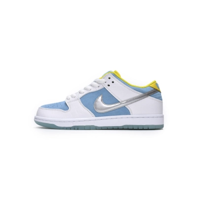 FTC X Nike SB Dunk Low Pro Lagoon Pulse DH7687-400  01