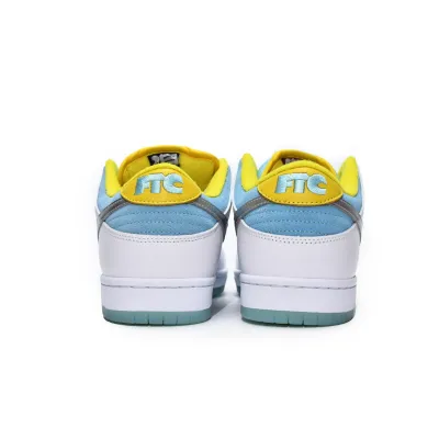 FTC X Nike SB Dunk Low Pro Lagoon Pulse DH7687-400  02