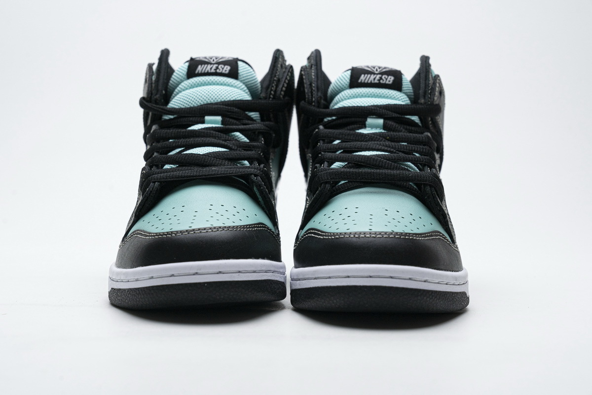 Nike SB Dunk High PRM SB “Diamond” 653599-400 ?Nike SB Dunk High Premium SB “Diamond” Tiffany Sneakers - Crew Kicks ?nike,Nike SB Dunk,Nike SB Dunk High,Nike SB Dunk High Premium SB “Diamond”