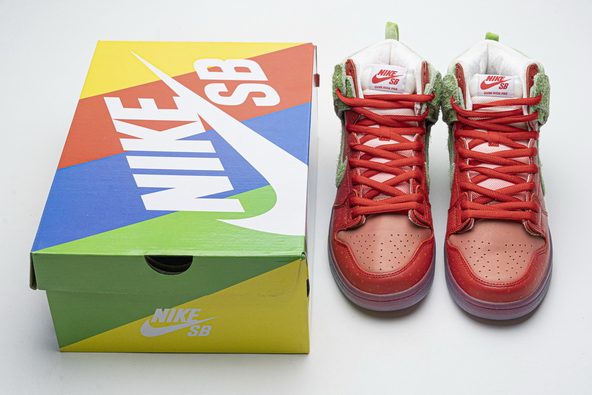 Nike SB Dunk High "Strawberry Cough" CW7093-600?Nike SB Dunk High "Strawberry Cough" Red Sneakers - Crew Kicks ?nike,Nike SB Dunk High "Strawberry Cough",Nike SB Dunk High "Strawberry Cough" Red Sneakers,Nike SB Dunk High