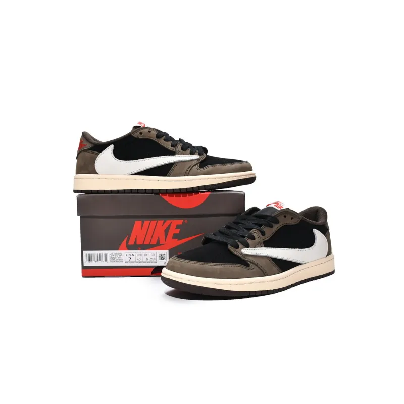 Travis Scott x Air Jordan 1 Retro Low OG SP Dark Mocha  CQ4277-001