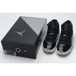 Air Jordan 11 25th Anniversary Black Silver Eyelets CT8012-011 ??