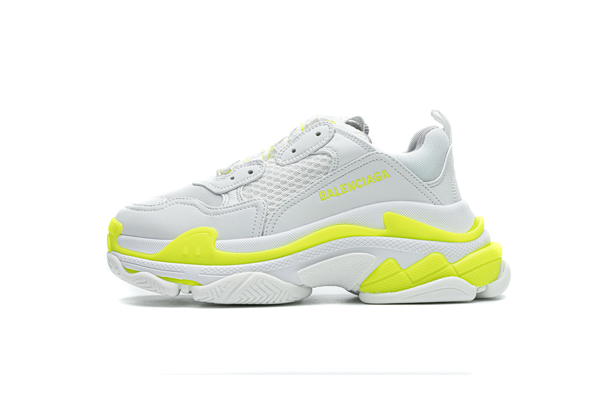 Balenciaga Triple S Fluorescent White 536737 W0901 9088 ??