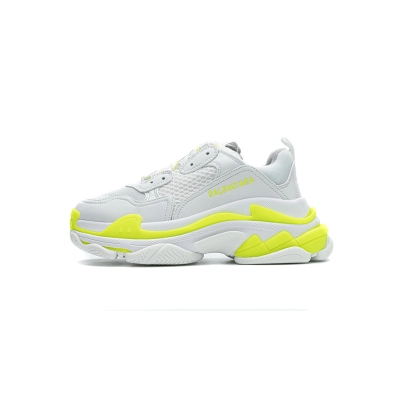 Balenciaga Triple S Fluorescent White 536737 W0901 9088  01