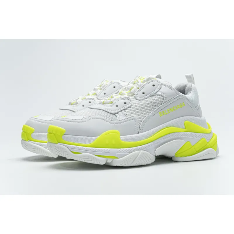 Balenciaga Triple S Fluorescent White 536737 W0901 9088 ??
