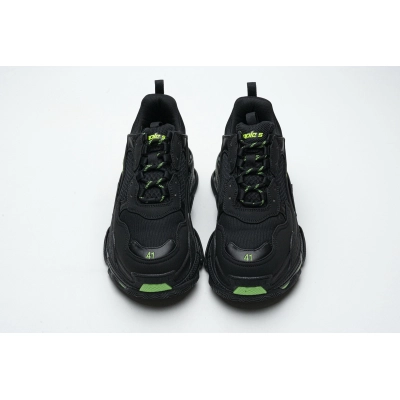 Balenciaga Triple S Black Green 524039 W2PW1 4881  02