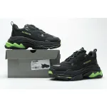 Balenciaga Triple S Black Green 524039 W2PW1 4881 ??