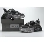 Balenciaga Triple S Black Grey Silver 483546 W06F1 0841 ??