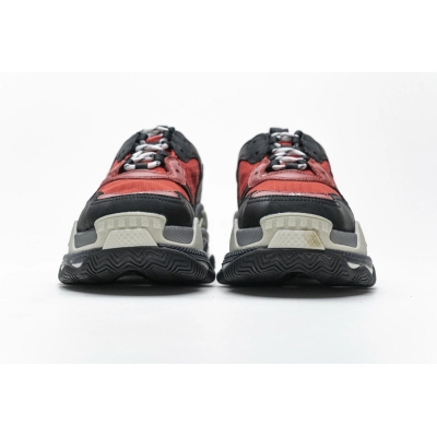 Balenciaga Triple S Black Red Grey 483513 W06E1 1006  02