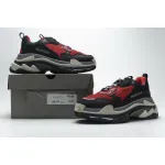 Balenciaga Triple S Black Red Grey 483513 W06E1 1006 ??