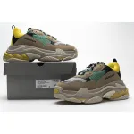  Balenciaga Triple S Green Yellow  483513 W06E3 7070??