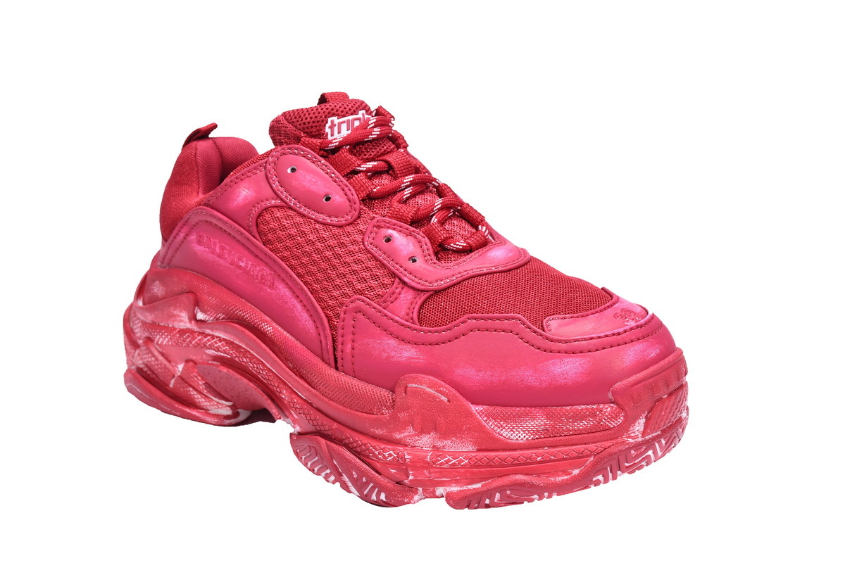 Balenciaga Triple S Dark Red 524039 W3CN3 6000 ??